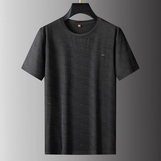 【DPS】大依优型大码男装夏季冰丝圆领短袖T恤运动休闲上衣半袖男士 商品图1