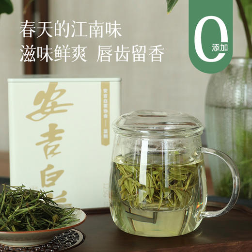 【满399送透明玻璃杯1个 满699送透明玻璃杯2个 满1299送茶杯1对+盖碗 满2599送茶杯2对+盖碗+公道杯 】【2026年新茶 预定】【板娘家乡特产 安吉白茶 】 玉螺/玉泉 茶叶~ 湖州仓 商品图0
