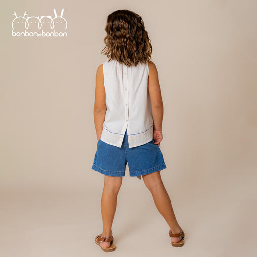 彩色锁链绣上衣 商品图2