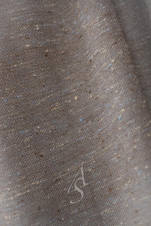 Boboutic 26SS 褐蓝星芒丝棉肌理针织无袖连衣裙 商品图8