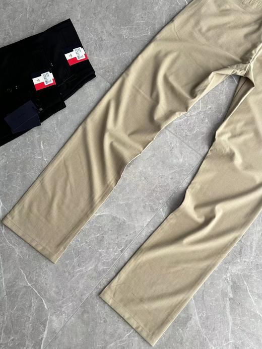 F032552通勤休闲立体裁剪刺绣logo男士春夏薄款商务休闲裤 商品图6