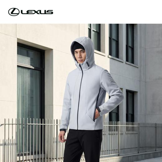 轻商务 软壳衣-男女同款(灰色) 商品图3