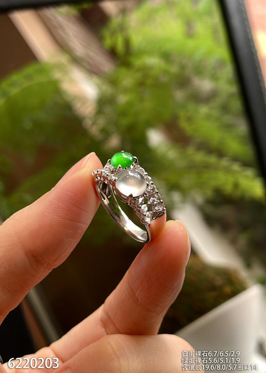 6220203，蛋面戒指。具体价格微信咨询 商品图3