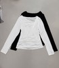 【门店同款】ENJOY秋季纯欲不规则领长袖T 165894591 商品缩略图0