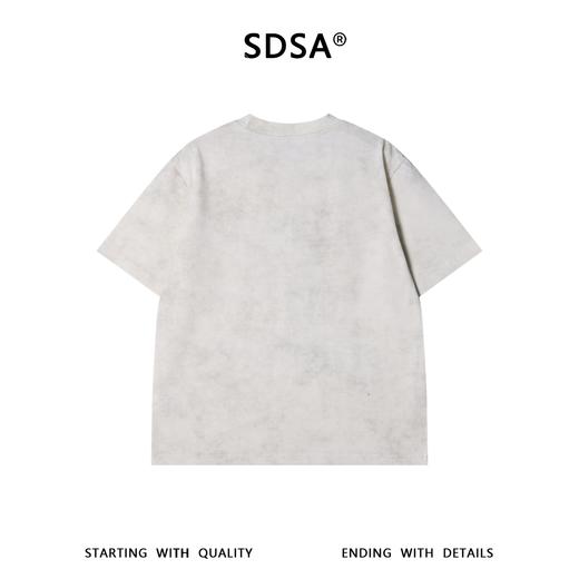 26T179SDSA男装2026新款高贵轻奢美式复古字母印花圆领短袖T恤百搭上衣 商品图4