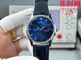 GF积家大师系列1378480"小丑" Master Ultra Thin Réserve de Marche超薄大师动显日历 938一体机 男士腕表