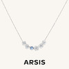 ARSIS 丨 繁绮系列 繁花风影微笑项链 商品缩略图1