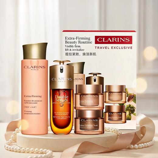 【保税直发】CLARINS娇韵诗新版弹簧四件套套盒 （晚霜50ml+日霜50ml+弹簧水200ml+双萃精华50ml） 商品图2