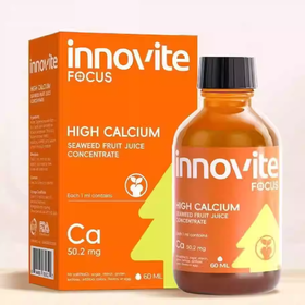 【源码无积分】innovite英珞维儿童液体钙海藻钙高钙进口钙植物钙滴剂60ml