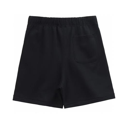 F032530夏季新款时尚百搭字母印花抽绳毛圈男女同款休闲运动短裤 商品图2