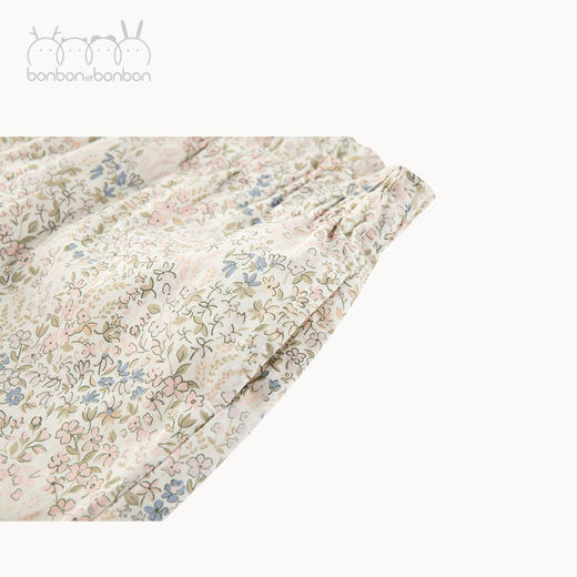 木耳边印花长裤 商品图2