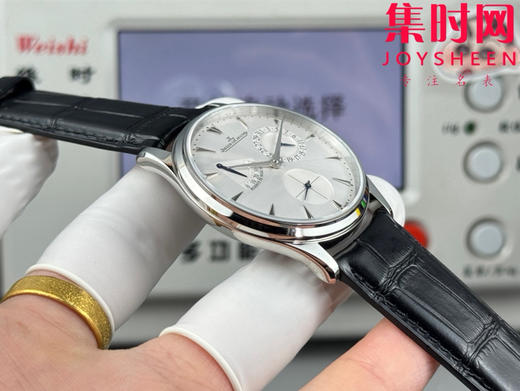 GF积家大师系列1378420"小丑" Master Ultra Thin Réserve de Marche超薄大师动显日历 938一体机 男士腕表 商品图5