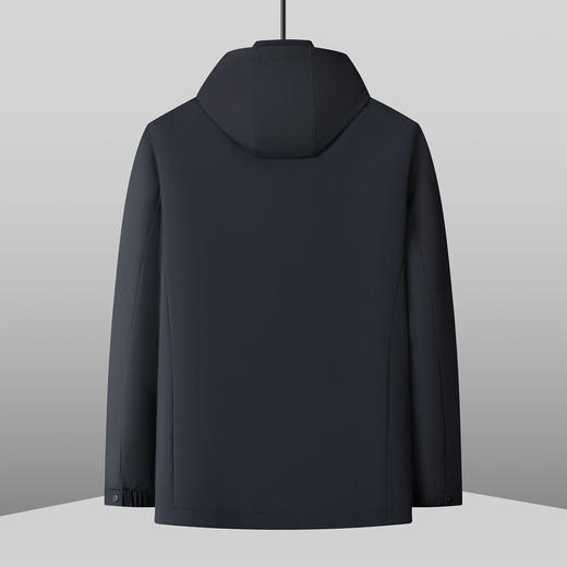【DPS】大依优型大码男装春季连帽可拆夹克外套商务休闲简约百搭长袖外套 商品图2