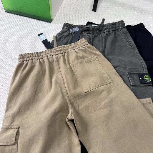 F032528早春美式复古工装直筒简约宽松高街重磅弯刀牛仔裤 商品图8