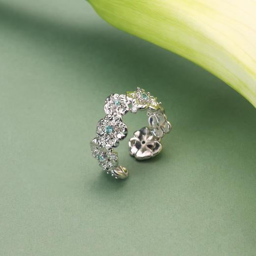 ARSIS 丨 繁绮系列 繁花风影开口戒 商品图6