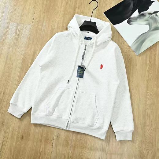 F032512新款百搭休闲保暖连帽加绒加厚拉链衫夹克外套 商品图4