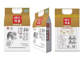 （胖东来同款）田作故事种着好米五常大米5kg（黄袋）