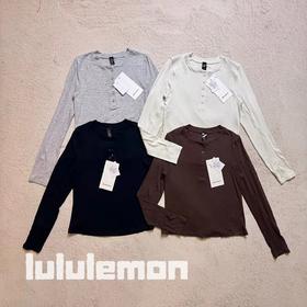 F032505春夏新品四色小半领纽扣紧身打底衫长袖T恤