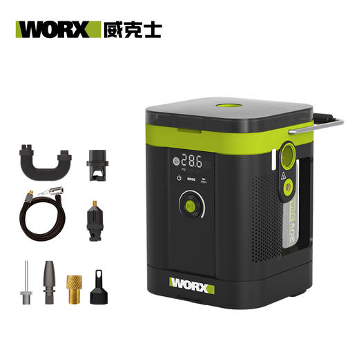 【预售】威克士20V无刷多功能充气泵浆板泵裸机WU096 商品图1