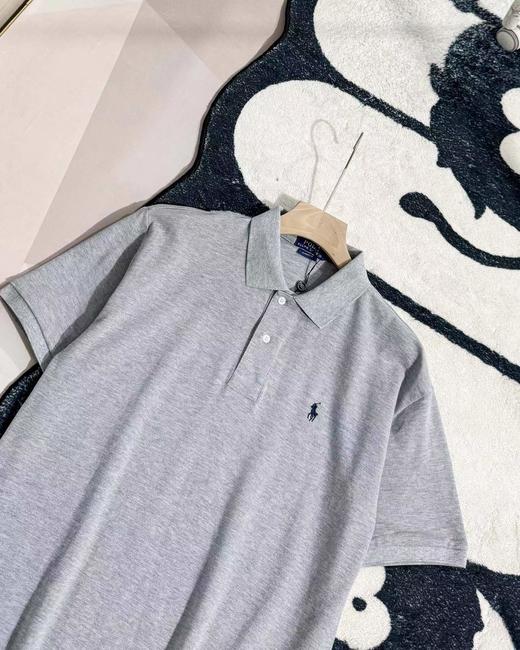 F032524小马刺绣休闲修身商务翻领情侣款短袖半袖T恤 商品图12