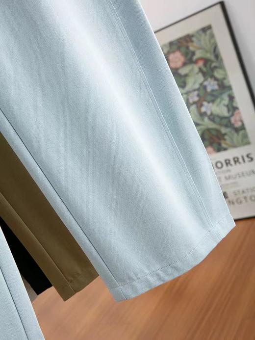 F032577天丝莫代尔棉柔软高腰显瘦牛仔裤后松紧腰阔腿香蕉裤 商品图7