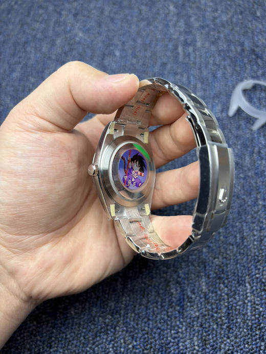 ARF劳力士日志型41mm 水泥灰 灰盘 丹东3235机 板带 三珠链 904L钢 男士腕表 商品图5