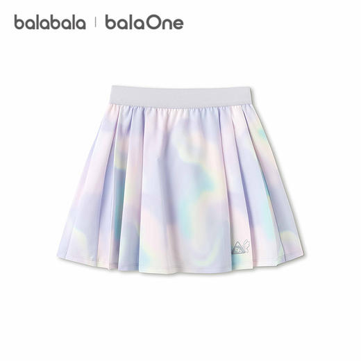 【balaOne】巴拉巴拉童装女童短裙儿童裙子2026夏装新款A型百褶裙 商品图4
