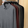 安东尼奥A&N 【绵羊毛&桑蚕丝】秋季薄款翻领休闲男士POLO针织衫7165398 商品缩略图4