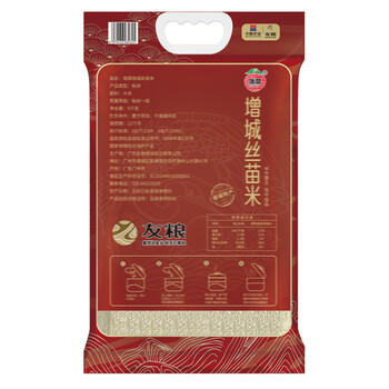 增荔 臻选增城丝苗米国家地标 南方籼米 煲仔饭专用米10斤大米 /粮油调味 /米 /丝苗米 商品图2