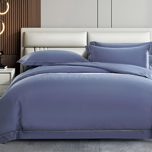 精品全棉贡缎四件套 DME1418 商品图8