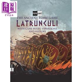 【中商原版】拉库利棋 古罗马游戏立体书 Latrunculi The Ancient Rome Game 英文原版 David Hawcock  士兵游戏双人策略棋盘书