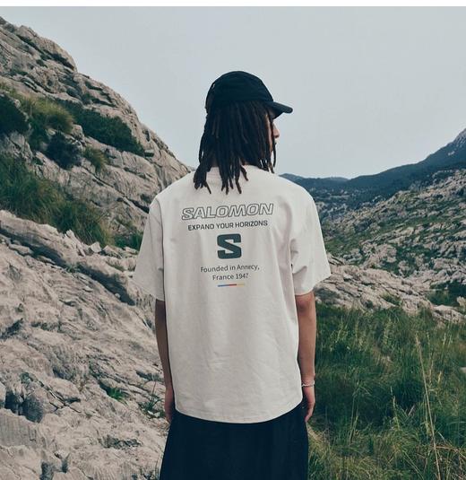 萨罗蒙 户外男款夏潮流速干短袖T恤Z-15897 商品图5