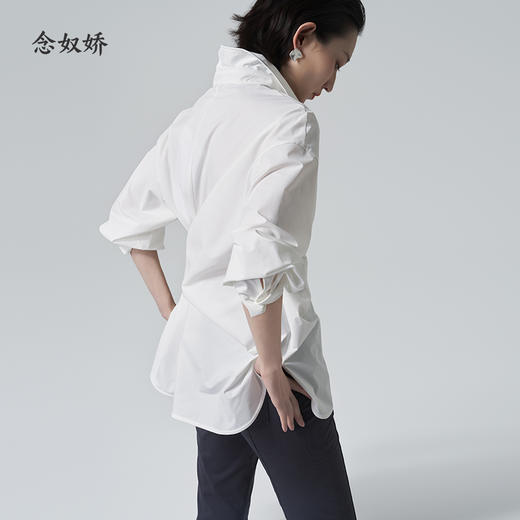 【商场同款】CNB6392 “ 白色围裹衬衫 ” 舒适与时髦并存 商品图6