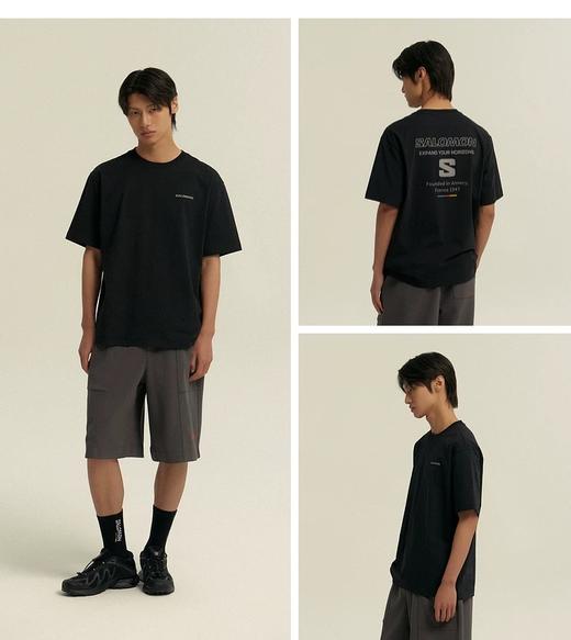 萨罗蒙 户外男款夏潮流速干短袖T恤Z-15897 商品图2