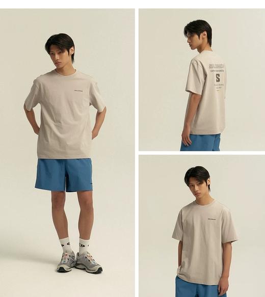 萨罗蒙 户外男款夏潮流速干短袖T恤Z-15897 商品图0