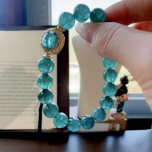 10.5mm蓝碧玺手串 商品图0