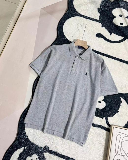 F032524小马刺绣休闲修身商务翻领情侣款短袖半袖T恤 商品图5