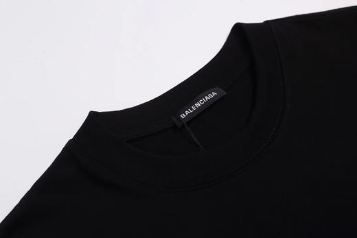 F032506新款字母logo连体刺绣圆领情侣款休闲短袖T恤 商品图11