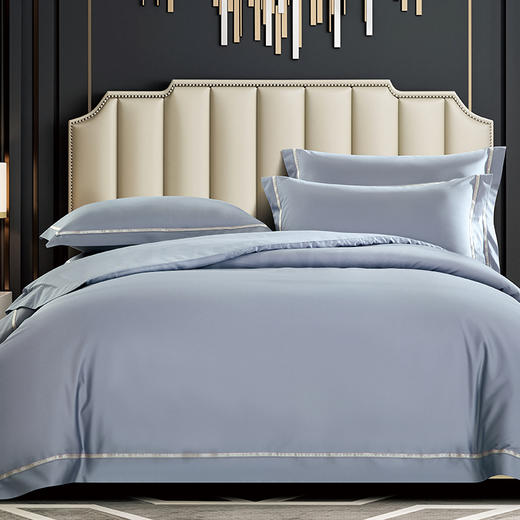 精品全棉贡缎四件套 DME1418 商品图6