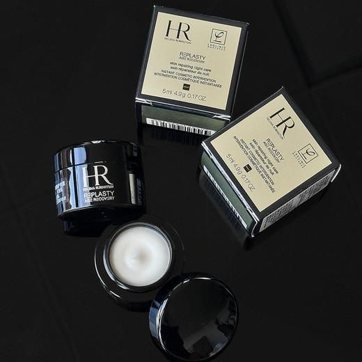 【限时特惠 赠礼盒礼袋】HR赫莲娜活颜修护舒缓晚霜5ml*5 5ml*10 黑绷带面霜中样 抗氧抗老紧致夜霜 赠礼盒礼袋 商品图4