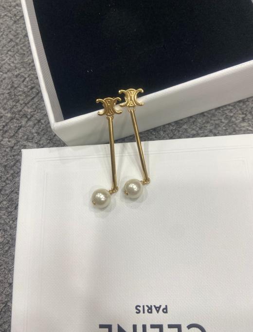 logo珍珠耳环ji008 商品图0