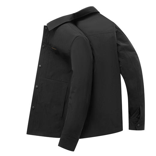 【DKP】大依优型大码男装春季翻领夹克外套商务休闲长袖外套上衣加肥加大 商品图2