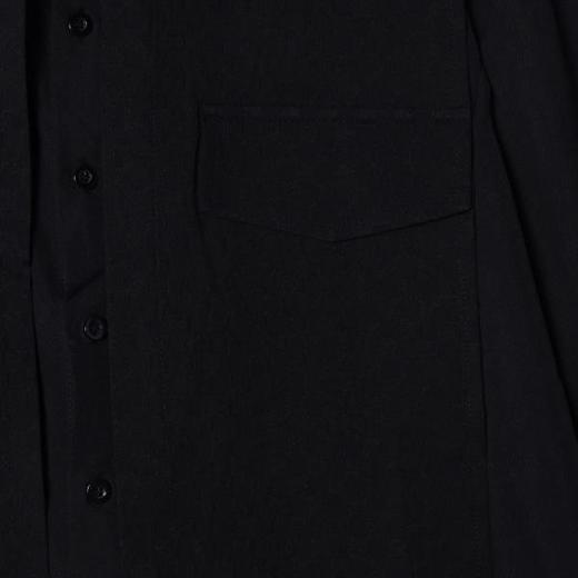 SDSA男装2026新款高贵轻奢简约纯色口袋拼接设计短袖衬衫百搭时尚 商品图3