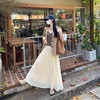 雨雾紫藤压褶半裙，名副其实的「仙女裙」，高级显白 商品缩略图7