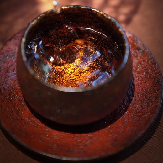 【鹿角银杯个人杯】鹿角霜银箔大漆 商品图1