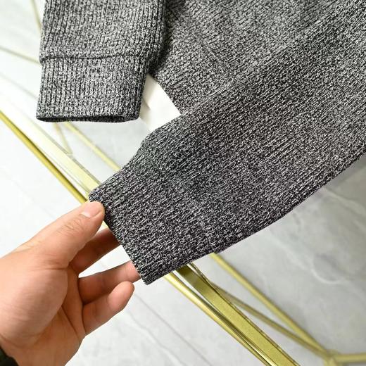 F032520春秋男士假两件卫衣宽松针织衫v领打底衫长袖T恤 商品图8