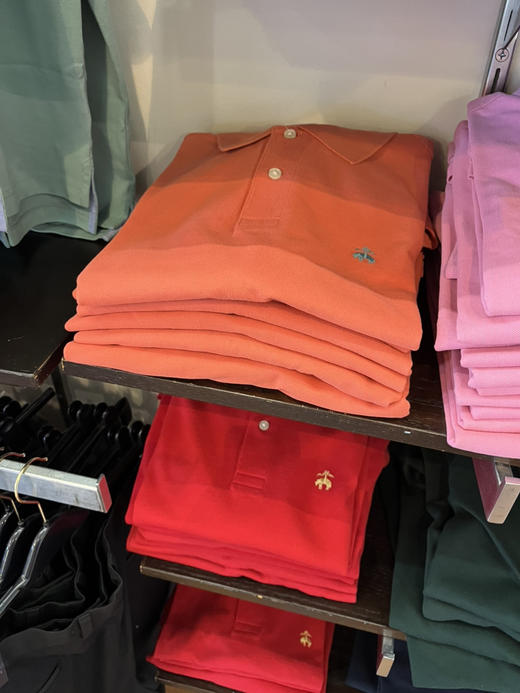 马卡龙色！Brooks brothers 布克兄弟男士🐑彩色小羊标 经典款Polo衫 商品图6