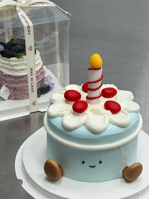 周岁蓝色蜡烛人 商品图1