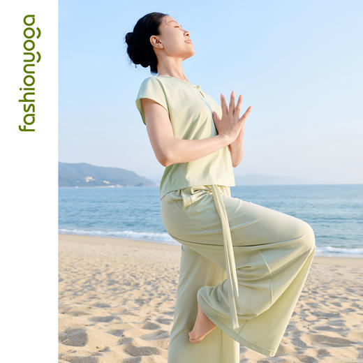 FM16307新中式简约外搭短袖 商品图4