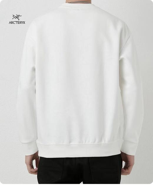 F032537时尚百搭休闲运动弹力印花男士圆领卫衣 商品图2